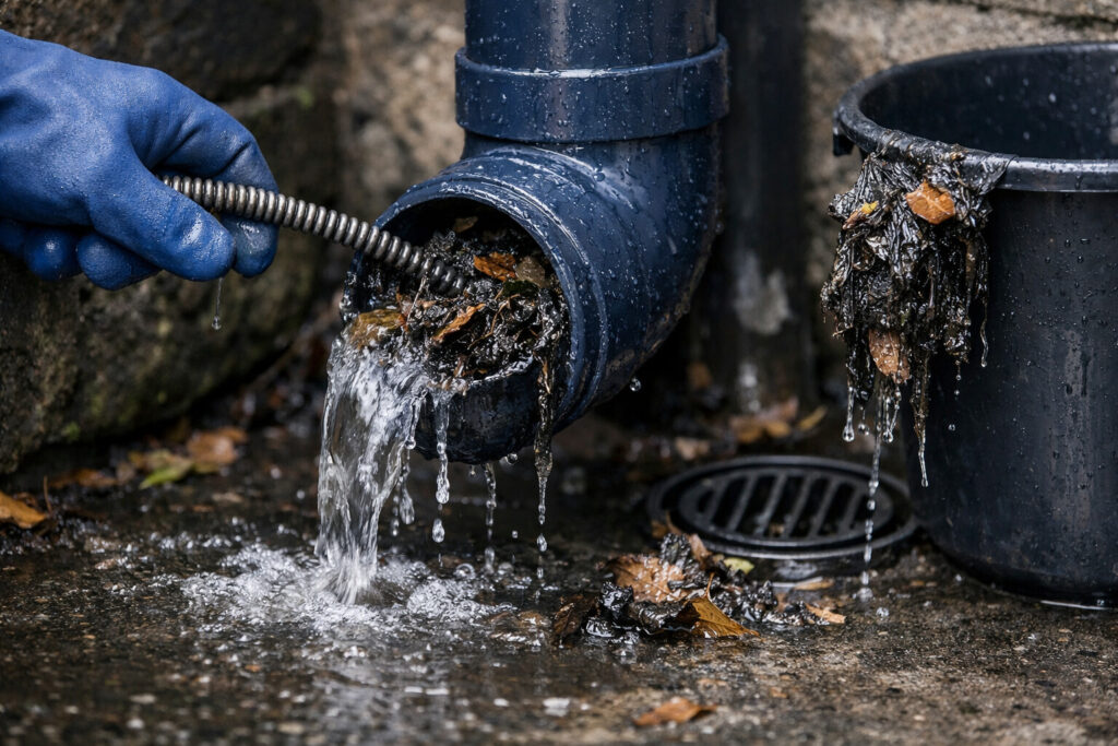 Regenpijp verstopt en wat dat zegt over je huis