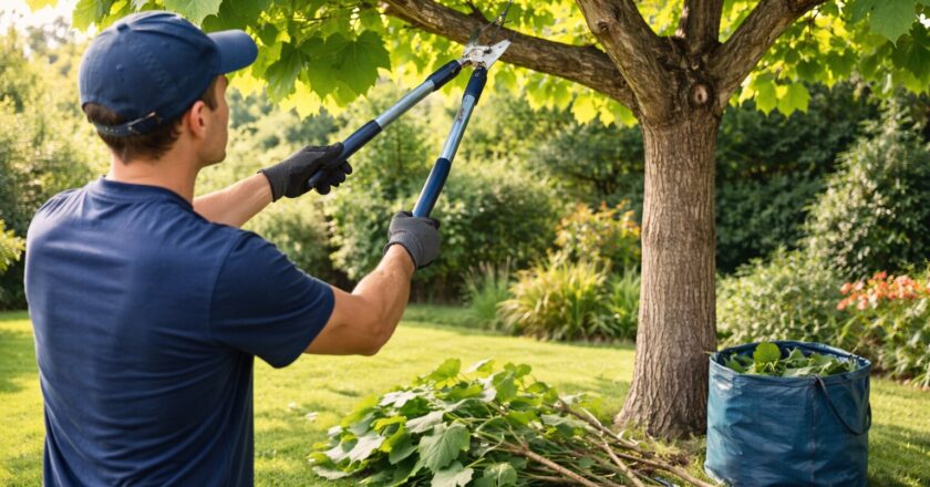 Snoeien catalpa voor een sterke kroon en gezonde groei