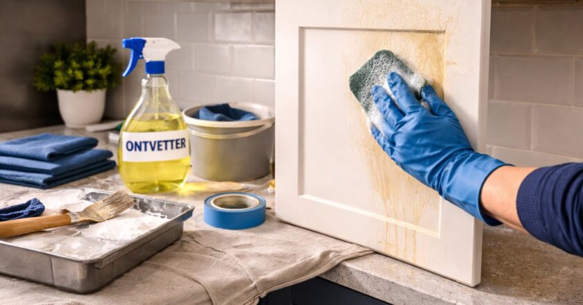 Ontvetten voor verven als basis voor een strak en duurzaam resultaat