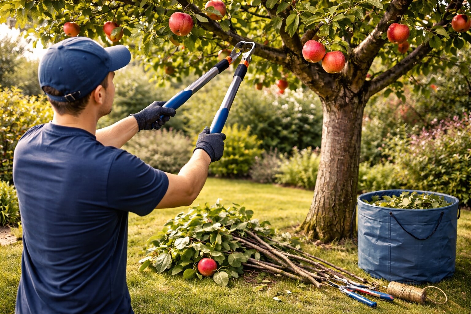 appelbomen snoeien, appelboom