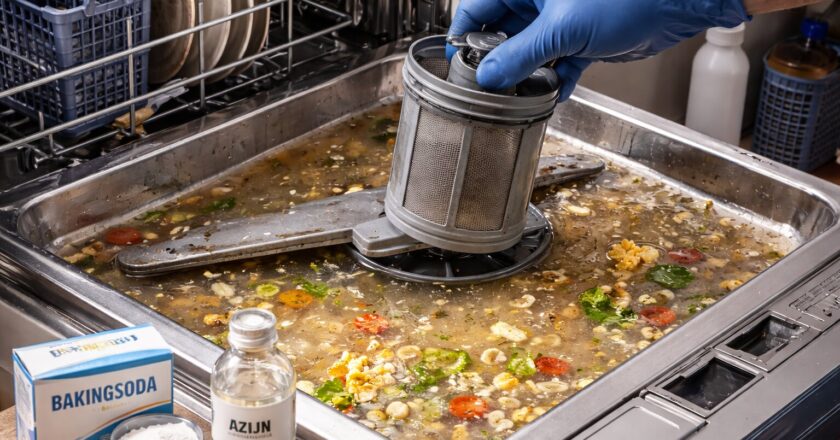 Verstopte vaatwasser oplossen en voorkomen voor een schone en stille keuken