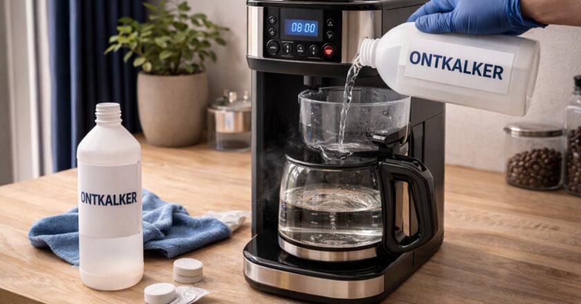 Koffieapparaat ontkalken voor betere smaak en een langere levensduur