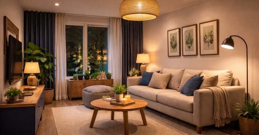 Lichtplan woonkamer als basis voor sfeer, rust en functionaliteit