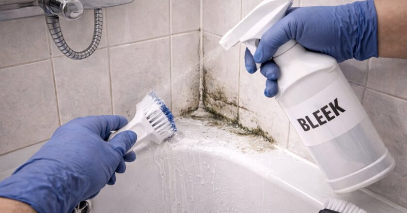 Schimmel badkamer verwijderen voor een frisse en gezonde ruimte
